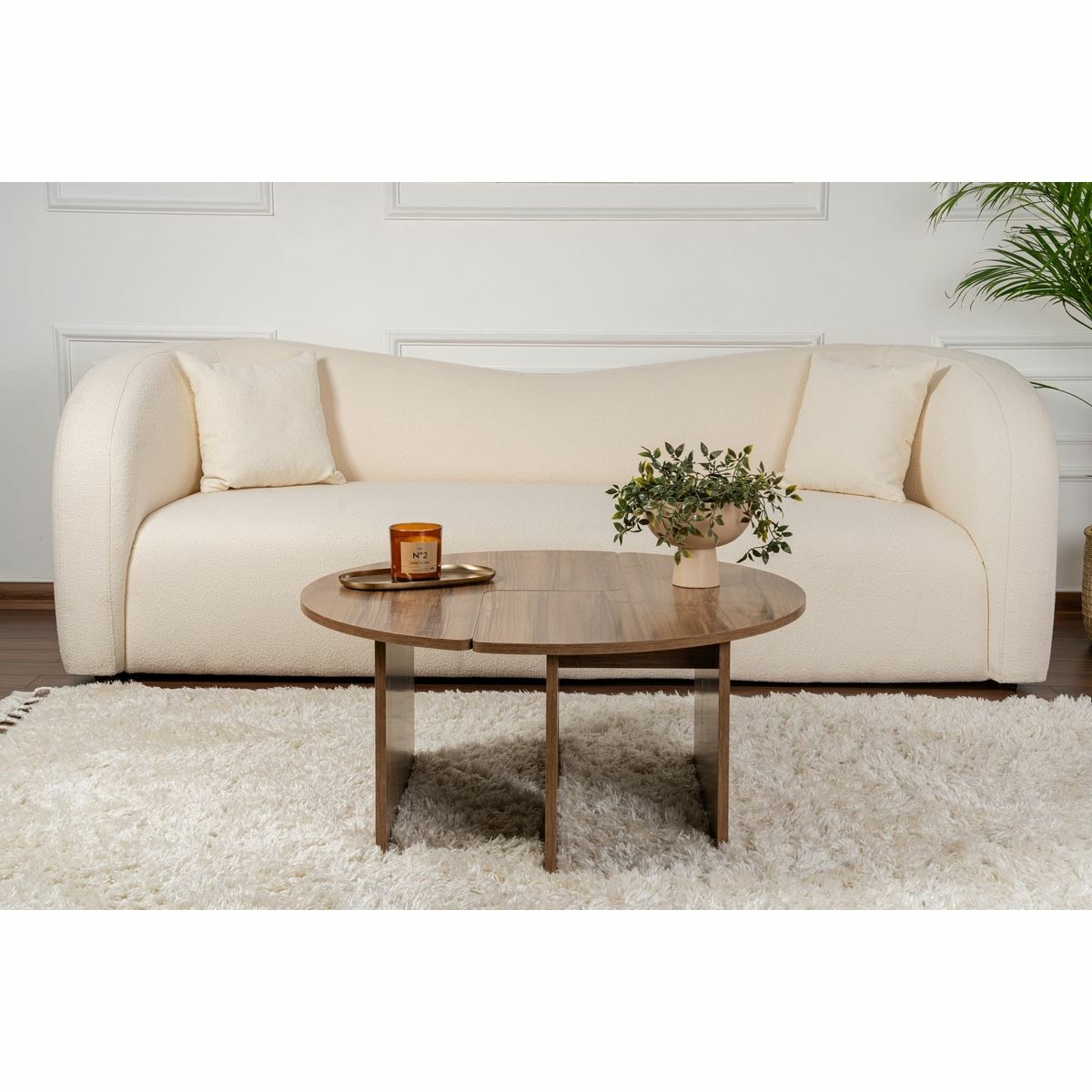 Konferenčný stolík Moira Walnut