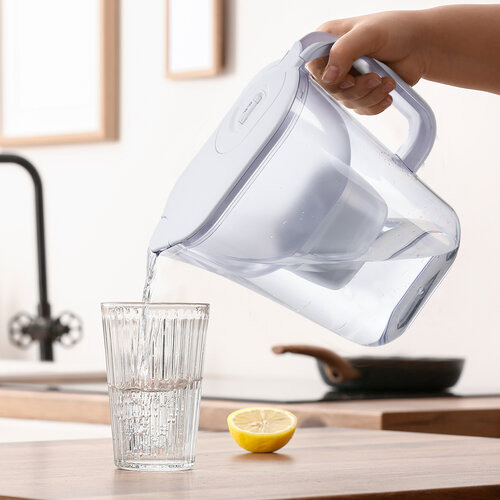 Orion 156019 Filtračná kanvica Carbo 3 l s filtrom, biela