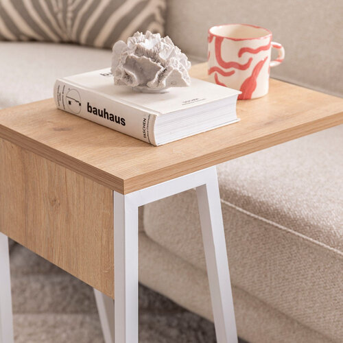 Beistelltisch Lissa White