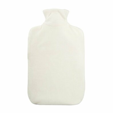 Termofor Hugo Frosch Eco Classic Comfort z žametnoprevleko, 2 l, kremasta