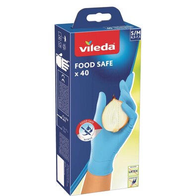 Vileda Food Safe rokavice S/M 40 kos