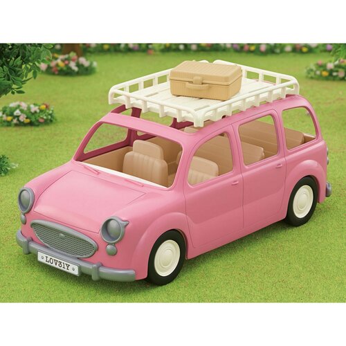 Sylvanian Familie 5535 Familienauto Rosa Van