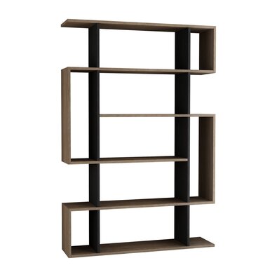 Knihovna Mito Sonoma Oak and Anthracite