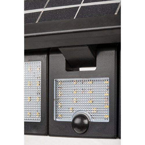 Rabalux 77020 zewnętrzne ścienne oświetlenie solarne Lihull, czarny