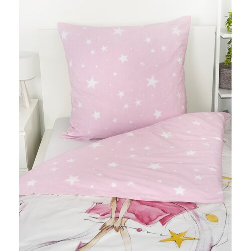 Herding Kinderbettwäsche aus Baumwolle Fee und Hase, 135 x 200 cm, 80 x 80 cm