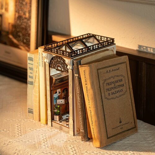 RoboTime 3D skladačka Zarážka na knihy Stretnutie v pasáži s knihami