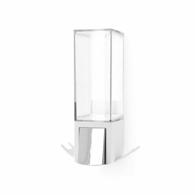 Stenski dozirnik za milno peno Compactor Edge 500ml, bel