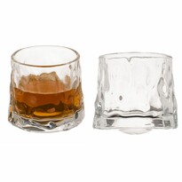 2-teiliges Set Schaukelgläser Whisky Rocks, 180 ml