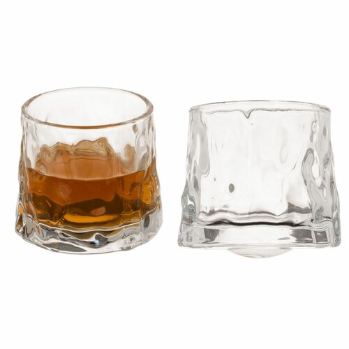 Set de 2 pahare pentru whisky Rocks cu  balansare, 180 ml