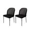 Set de scaune de sufragerie Dore Grey and Black, 2buc.