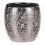 Keramický obal na květináč stříbrná Silver pr. 17cm, stříbrná