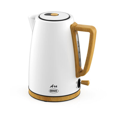 Rýchlovarná kanvica Bravo B-4936 Ara, biela