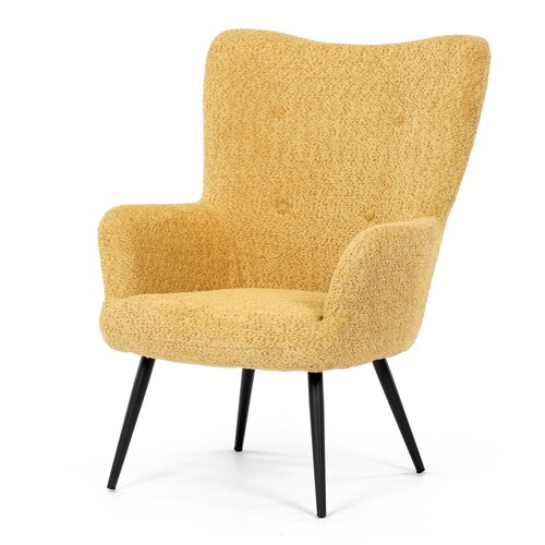 Fotel na uszach YEL3, żółty