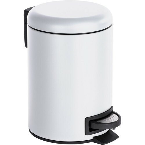 Wenko Leman Pedal Bin 3 l, bela