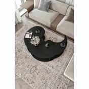 Yin Yang Black dohányzóasztal szett, 3 db