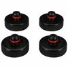 Sixtol Komplet gumijastih blazinic za vzglavnikJACK PAD SET 4T za avtomobile Tesla, 4 kosi