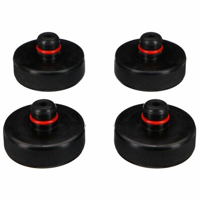 Sixtol Set de tampoane de cauciuc pentru heverJACK PAD SET 4T pentru mașini Tesla, 4 buc