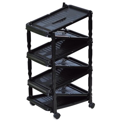 Стійка для взуття Zip 7 чорний, 36 x 30 x 65 см