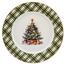 Altom Christmas Tree porcelán desszert tányér 20 cm