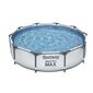 Bestway Oberirdischer Pool Steel Pro MAX, D. 305 cm, H. 76 cm