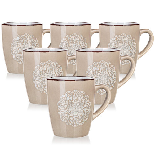 Banquet Set of mugs Shape 400 ml, 6 pcs