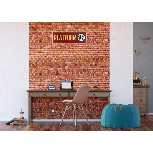 Fototapeta dla dzieci Harry Potter Peron 9 3/4 182 x 252 cm, 4 części