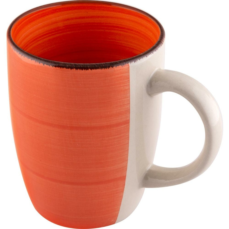 Lamart LT9105 kerámia bögre Happy, 260 ml,narancssárga, narancssárga akciós termékkép 1