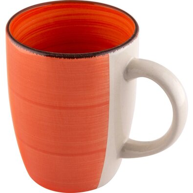 Cană ceramică Lamart LT9105 Happy, 260 ml,portocaliu