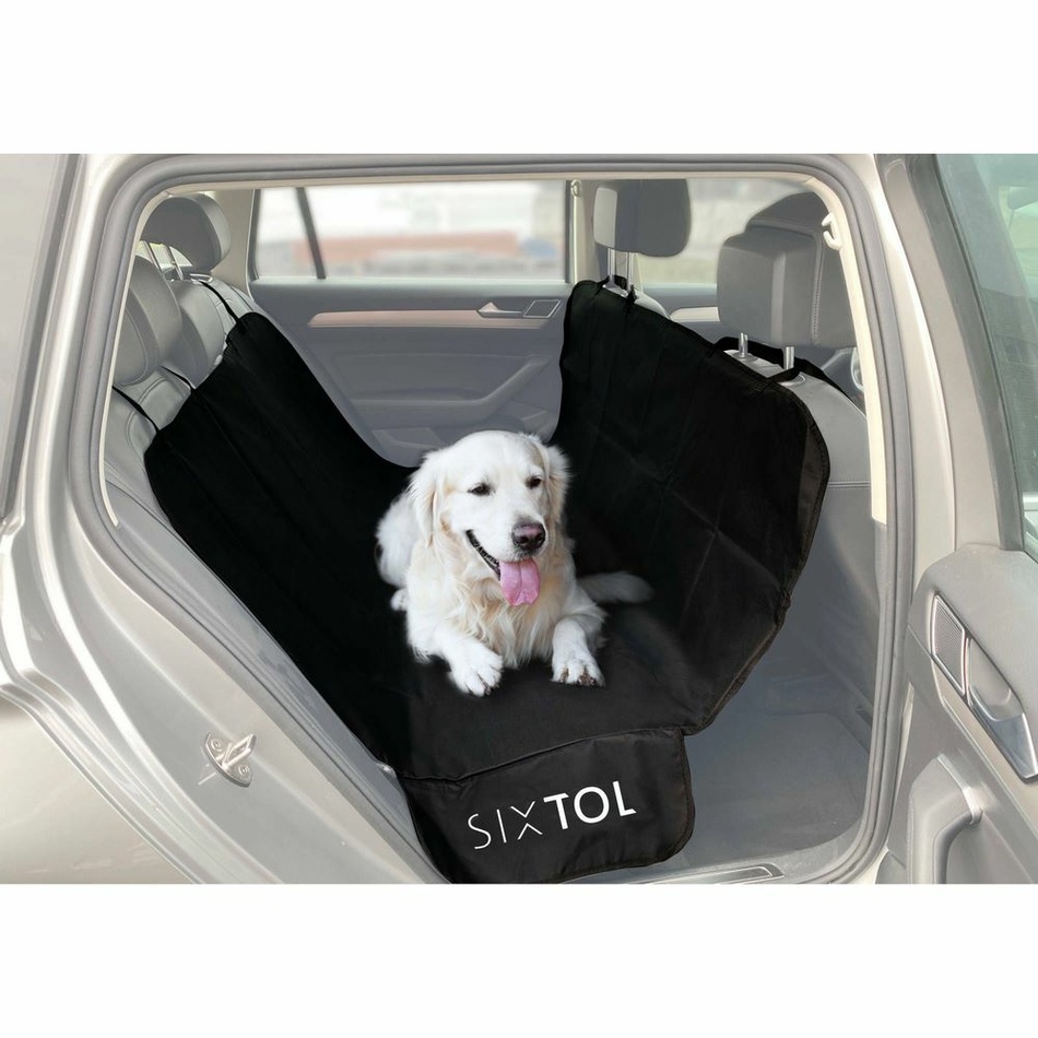 Pătură de protecție pentru mașină Sixtol BEN, sub câine, negru