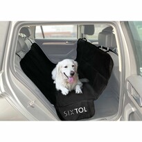 Pătură de protecție pentru mașină Sixtol BEN sub câine, negru