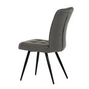 Scaun de sufragerie Vintage DCL-D1250 GREY3, gri