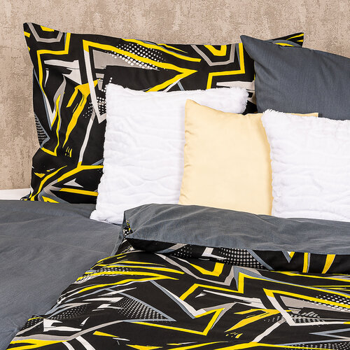 Lenjerie de pat din bumbac 4Home Rock, 140 x 220 cm, 70 x 90 cm