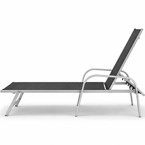 Avenberg Polohovateľné relaxačné kreslo Margarita,čierna/strieborná