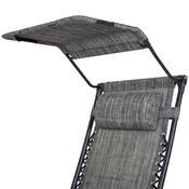 Avenberg Fotel relaksacyjny Palmas, szary, 67 x 90x 110 cm