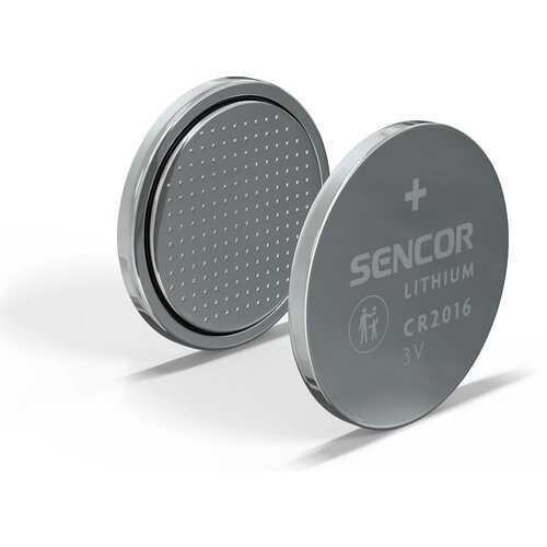 Sencor SBA CR2016 lítiová batéria 3 V, 2 ks