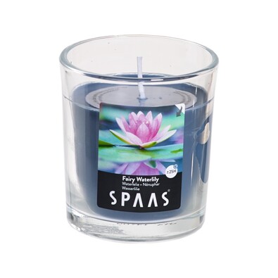 SPAAS Vonná sviečka v skle Fairy Waterlily, 7 cm