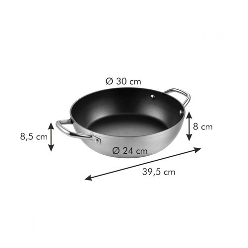 Tescoma Tiefe Pfanne GrandCHEF, 30 cmDurchmesser  30 cm