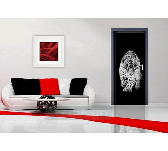 Fototapeta Lampart 90 x 202 cm