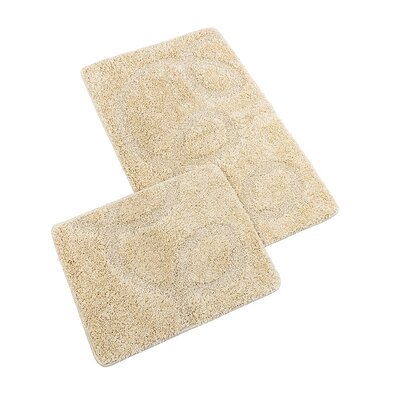 Bellatex Set de covorașe de baie fără decupaj BANYSILVER bej, 60 x 100, 60 x 50 cm