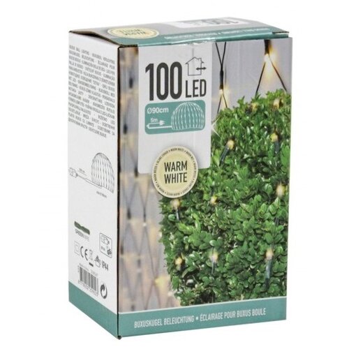 Svetelná sieť s LED svetlami pr. 90 cm, 100 LED