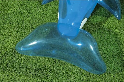 Bestway Aufblasbarer Wal mit Griffen, 1,57 m x 94 cm