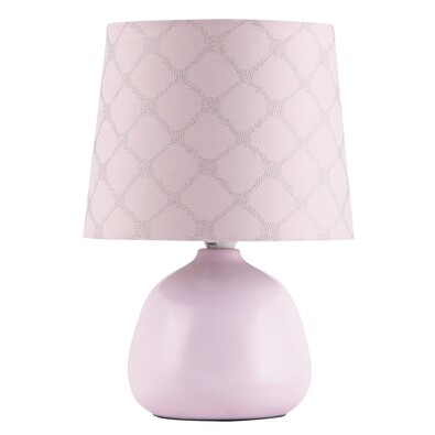 Rabalux 4384 Ellie lampa stołowa, różowa