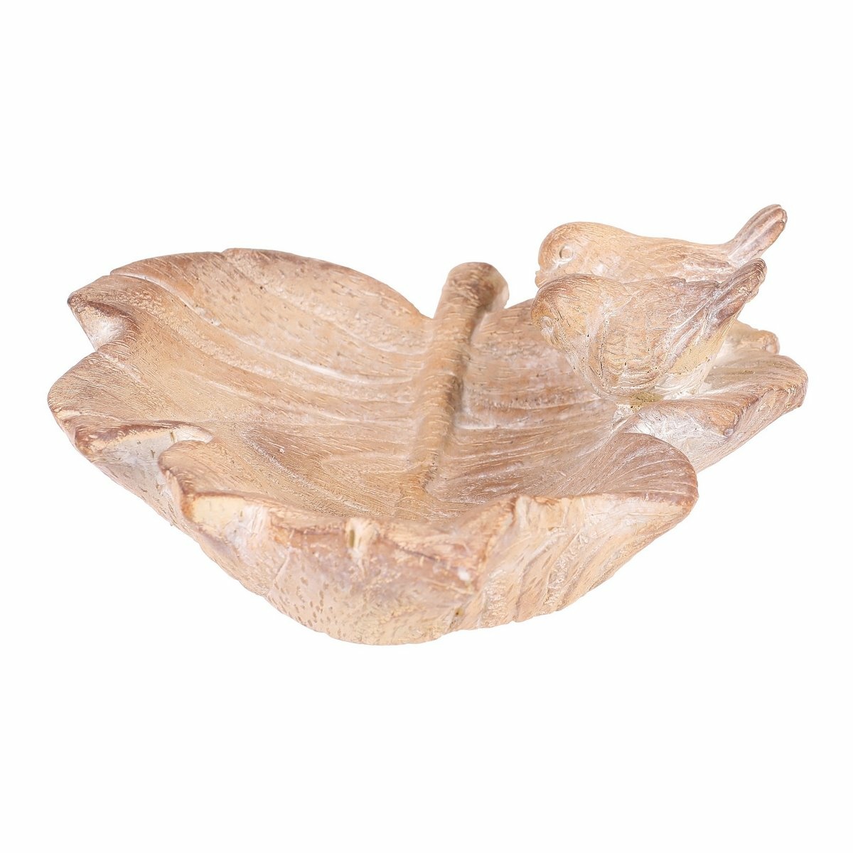 Pítko pro ptáčky List ptáček, MgO keramika, 21 x 18 x 7 cm - thumb (2)
