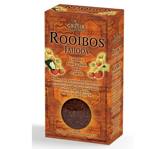 grešík  čaj rooibos sypaný, 5 druhov, 70 g