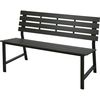 Garten Metallbank Atlanta, 125 x 60 x 81 cm, Polywood