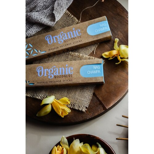 Dišeče palčke Organic Goodness Masala 12 kosov, Nag Champa