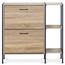 Botník s policemi G1008 OAK, dub