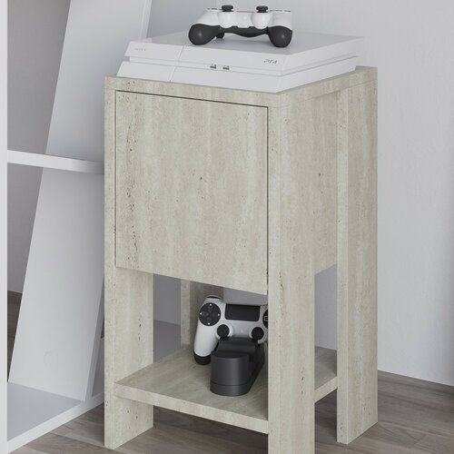 Noční stolek Ema Travertine