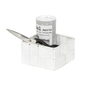 Organizator de depozitare Compactor S TEX,12 x 12 x 7 cm, alb