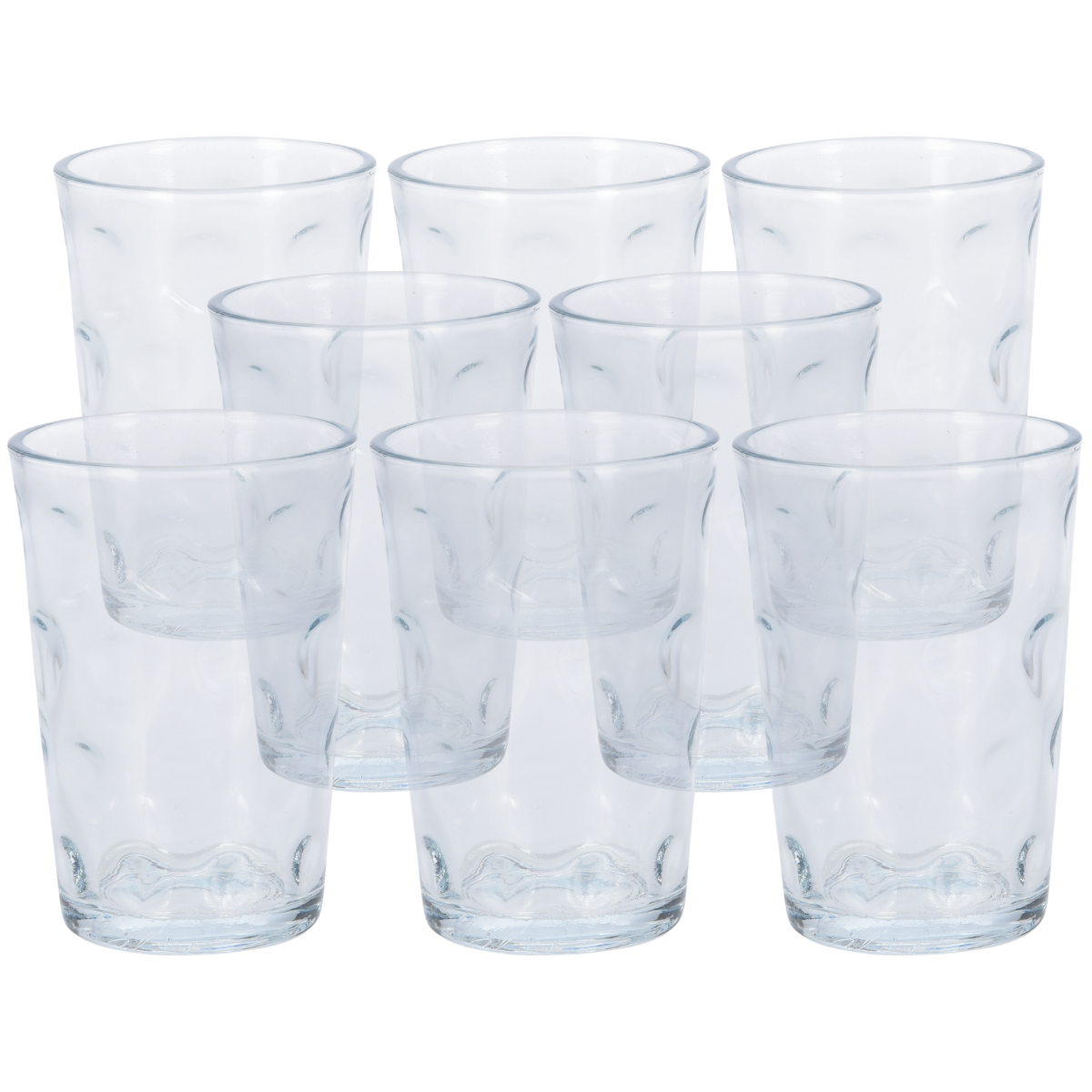 EH 8-częściowy zestaw szklanek Bubble, 200 ml